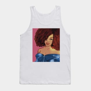 Fro Girl Disco Queen Tank Top